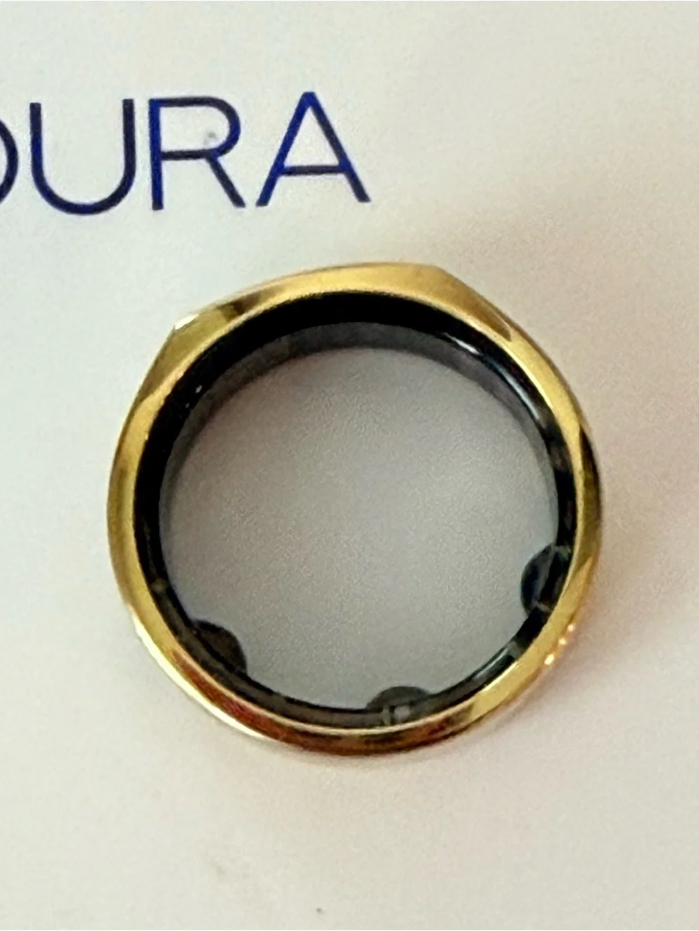 ŌURA Gen3 Ring Heritage Gold size 10